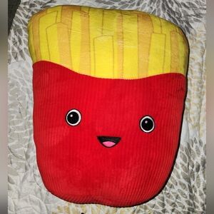 Red and Yellow Plush Pillow